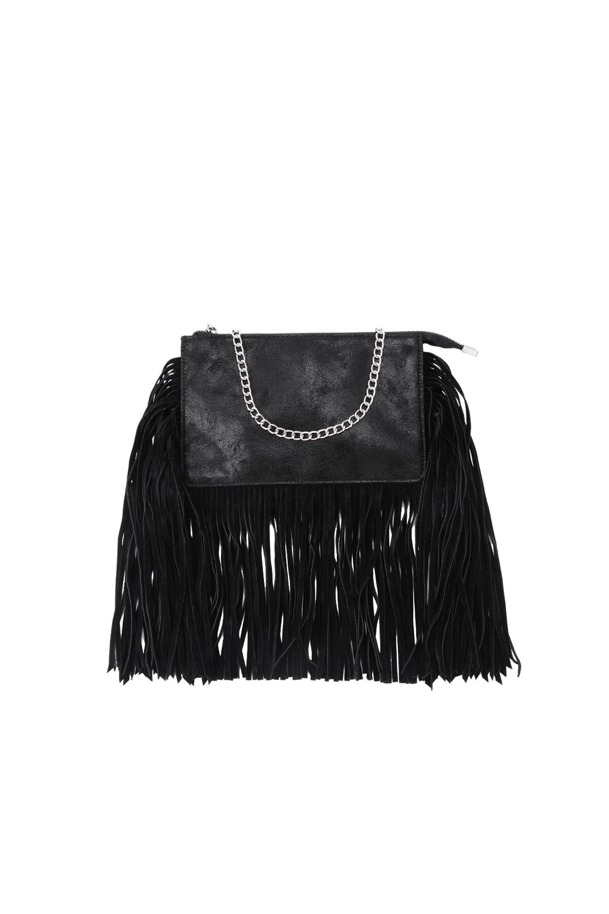 Borse a tracolla con nappa punk in poliestere, accessori quotidiani Immagine5