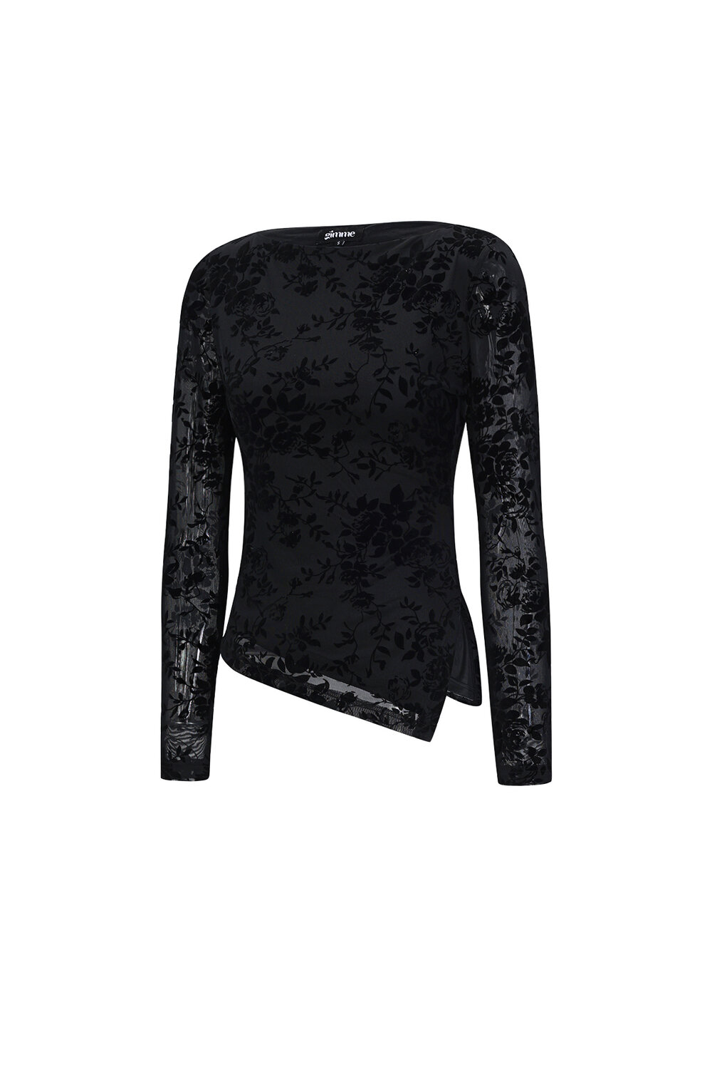 Mesh top with suede floral print β designed to match h5Picture2