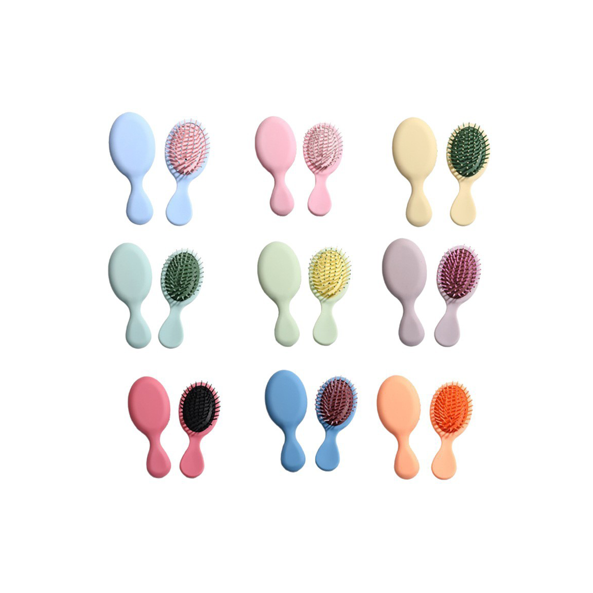 Candy Color Air Cushion Hair Brush Women's Combs h5 Picture4