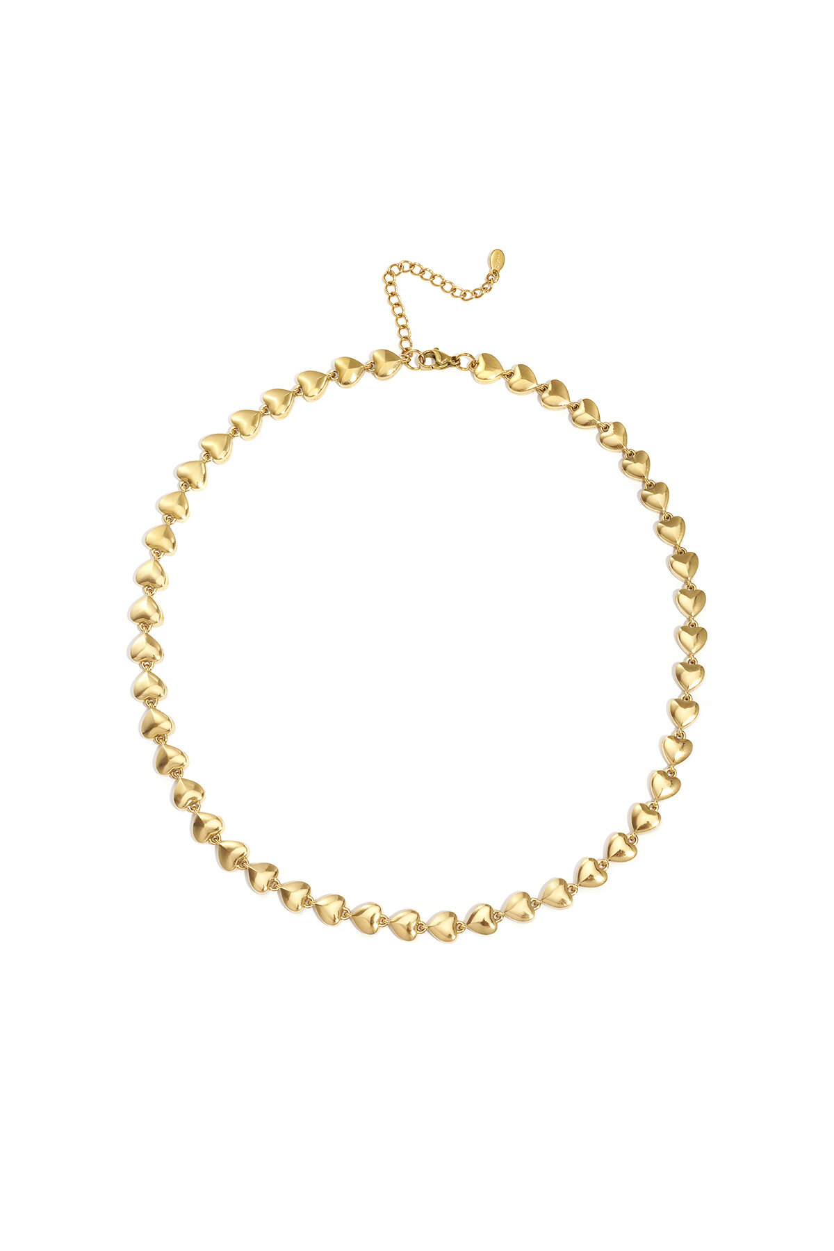 Stainless Steel Chain Necklaces Heart Casual Daily Simple Series Women's jewelry h5