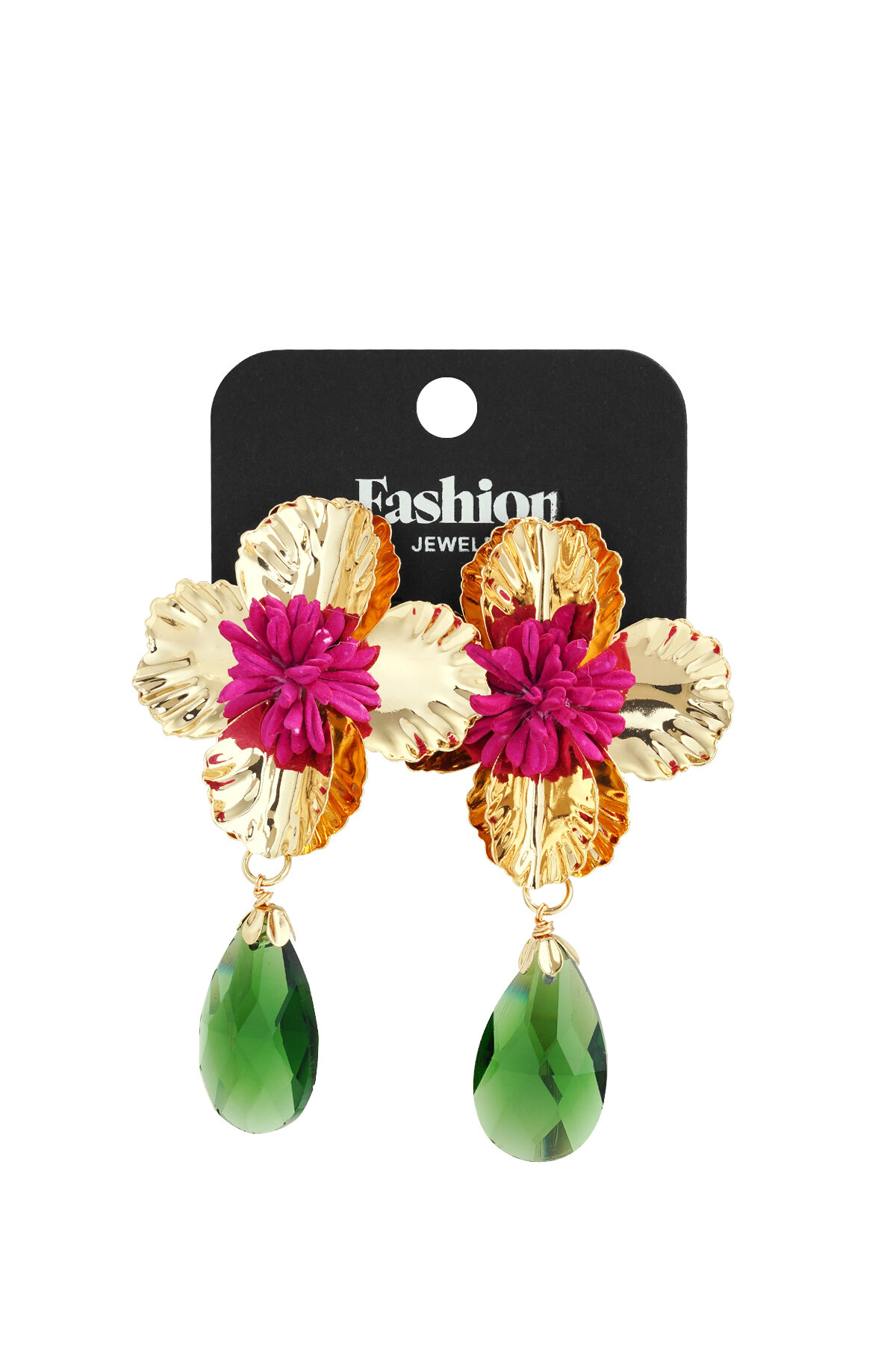 Eisen Tropfen Ohrringe Blume Urlaub Luxuriöse Serie frauen schmuck h5Bild6