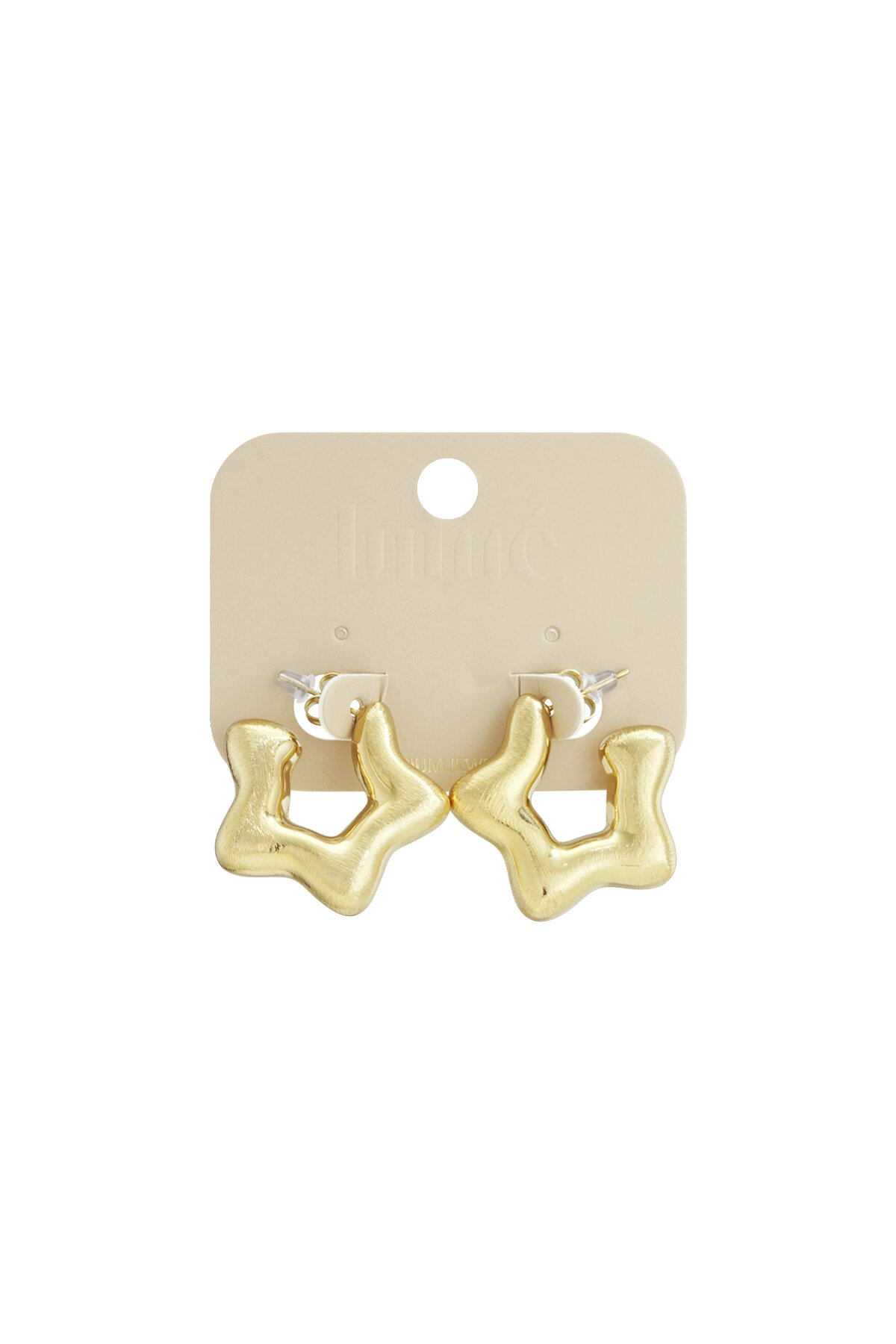 Hoop Earrings Star Casual Daily Simple Series Women's jewelry h5 Picture4