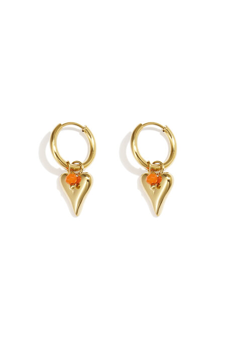 boucles d'oreilles coeur vif 2