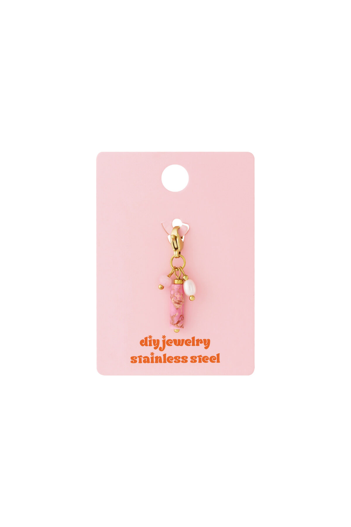 Pink miracle jewelry charm Picture3