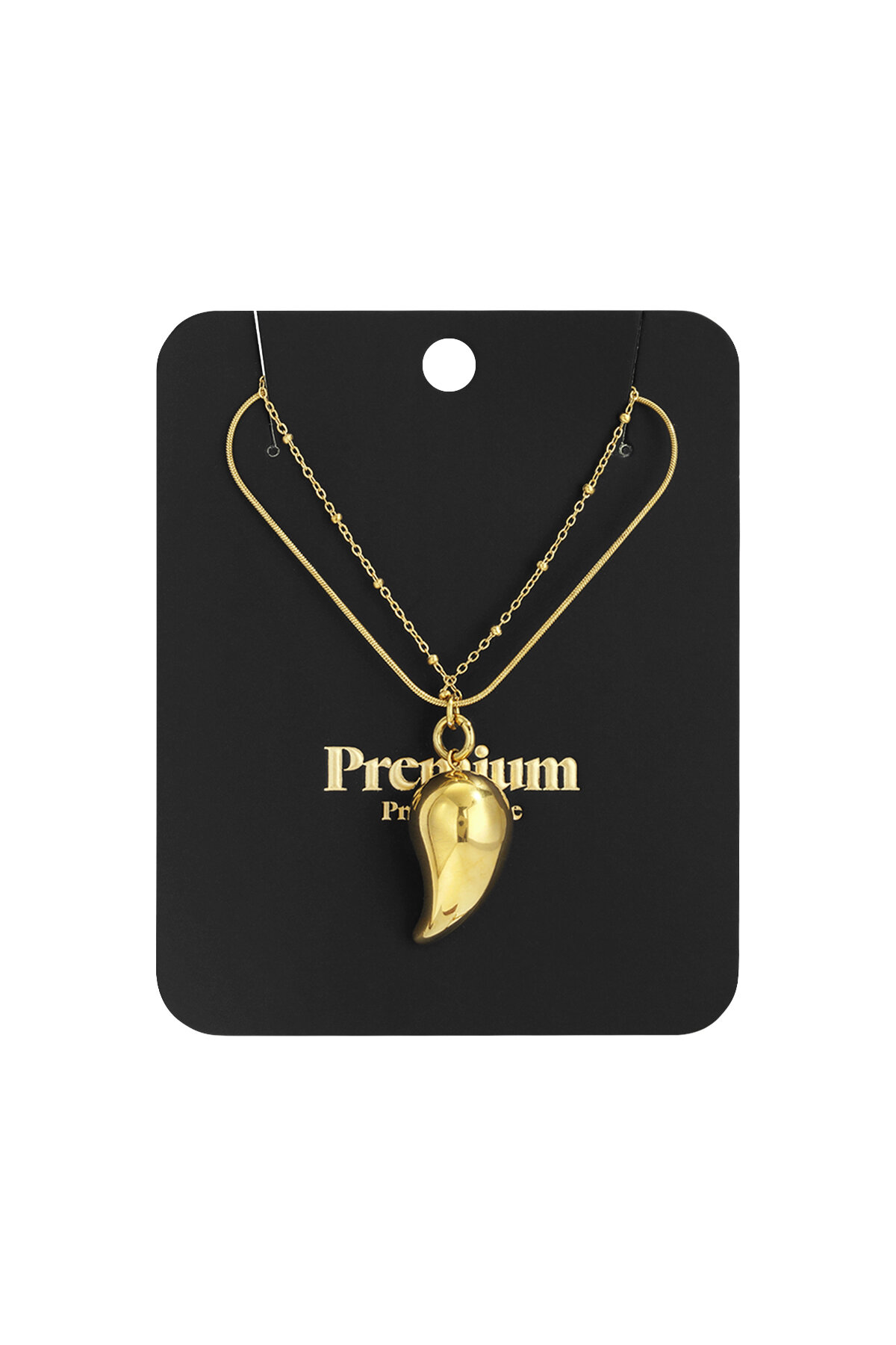 Pendant necklaces Droplet Casual Daily Simple Series Women's jewelry Picture5