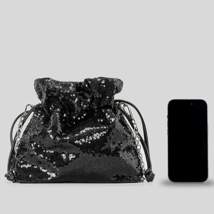 1 Piece Luxurious Stylish Sequin Elegant Women's Handbags h5Picture6