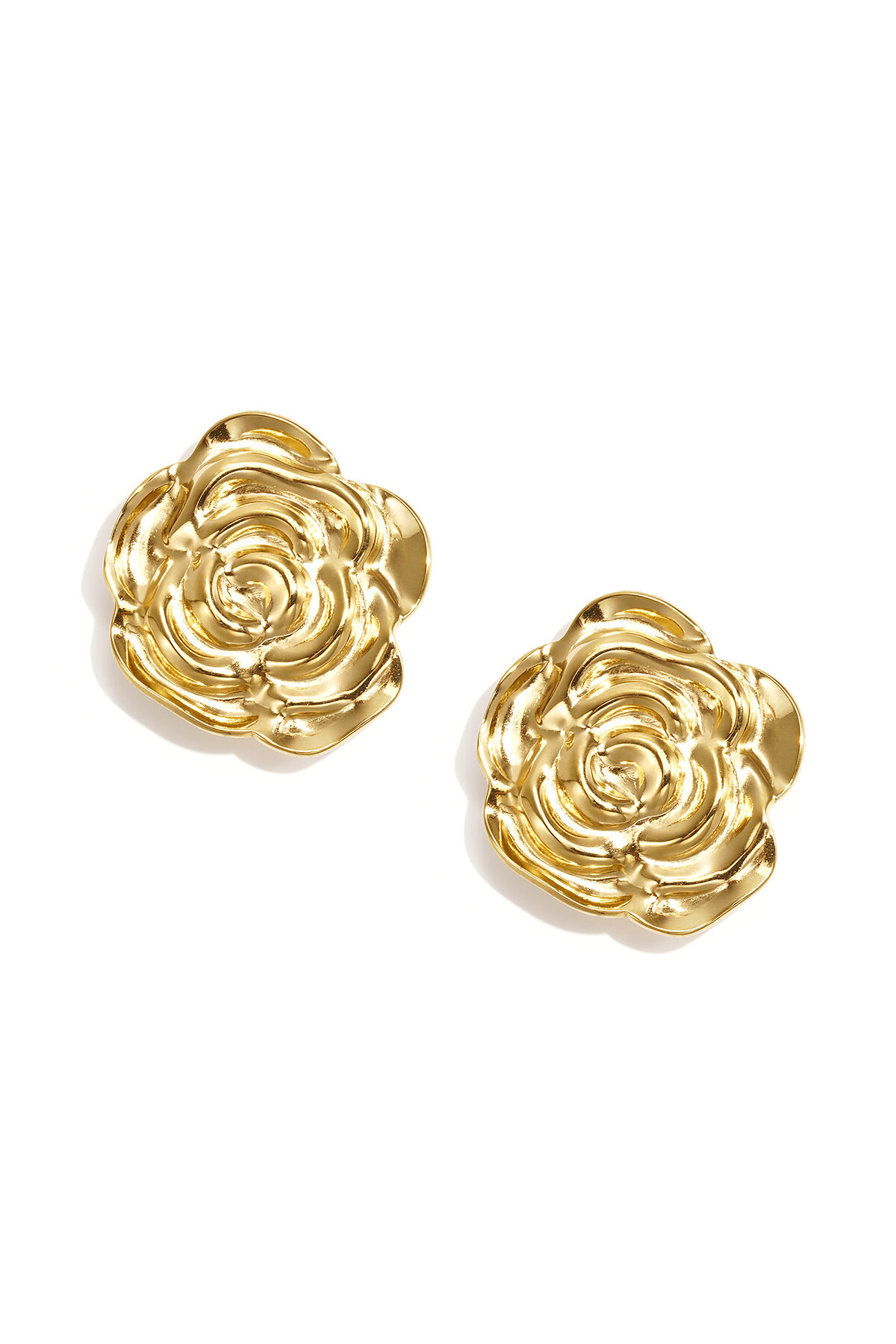 Gemelli a forma di fiore, casual, in acciaio inossidabile, accessori per tutti i giorni