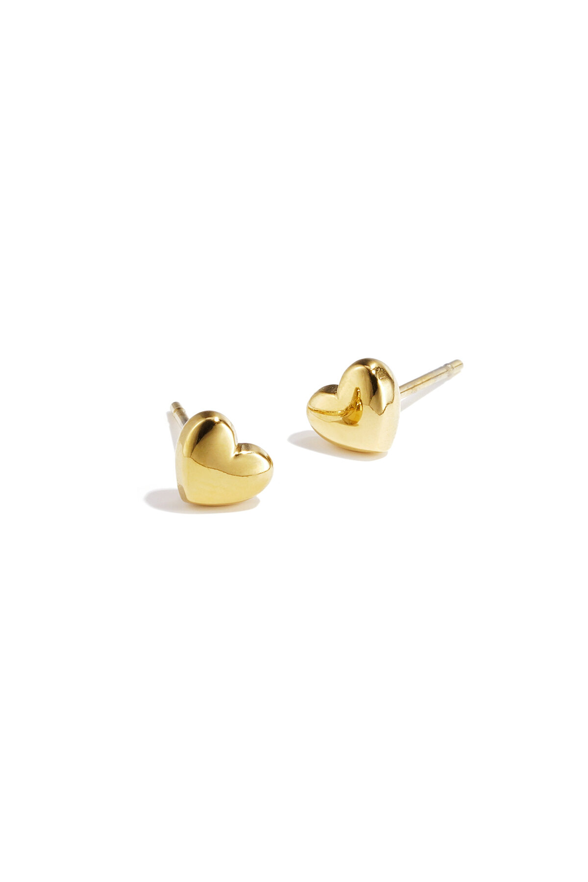 Bold Heart Stainless Steel Earrings 2