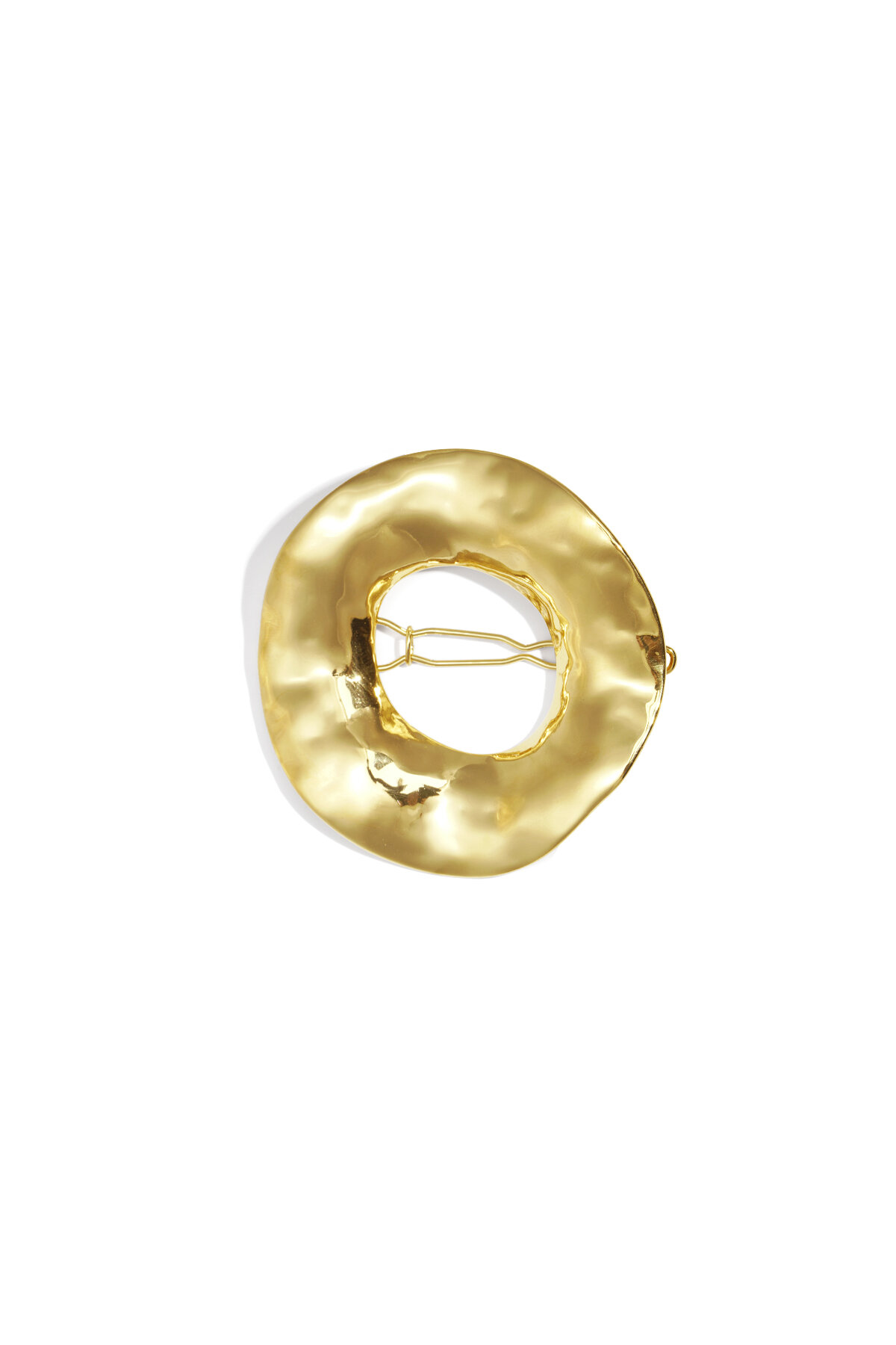 Brooch hairpin circle organic structure h5