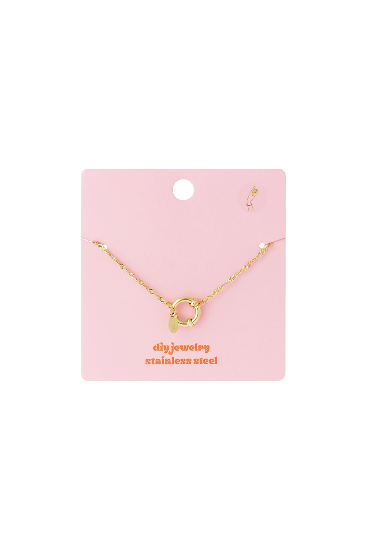 Edelstahl Kette Armbänder Kette DIY Täglich Einfache Serie frauen schmuck h5Bild4