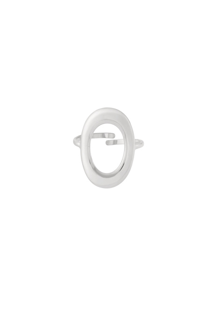 Ovaler Ring Einheitsgröße