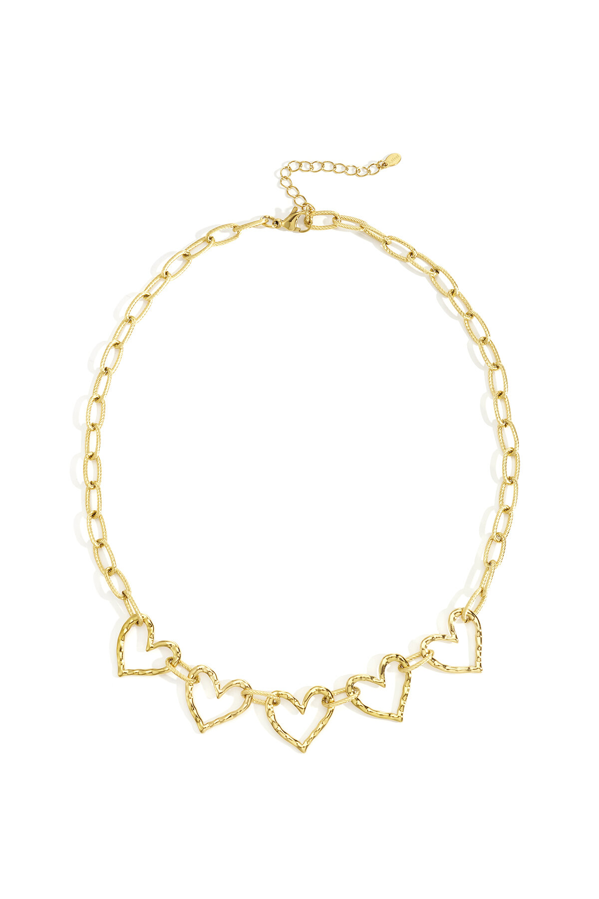 Edelstahl Kette Halsketten Herz Casual Täglich Einfache Serie frauen schmuck 2