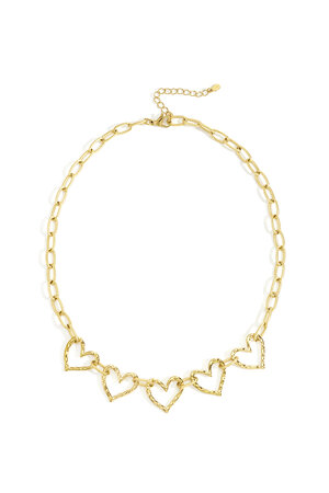 Stainless Steel Chain Necklaces Heart Casual Daily Simple Series Women's jewelry h5