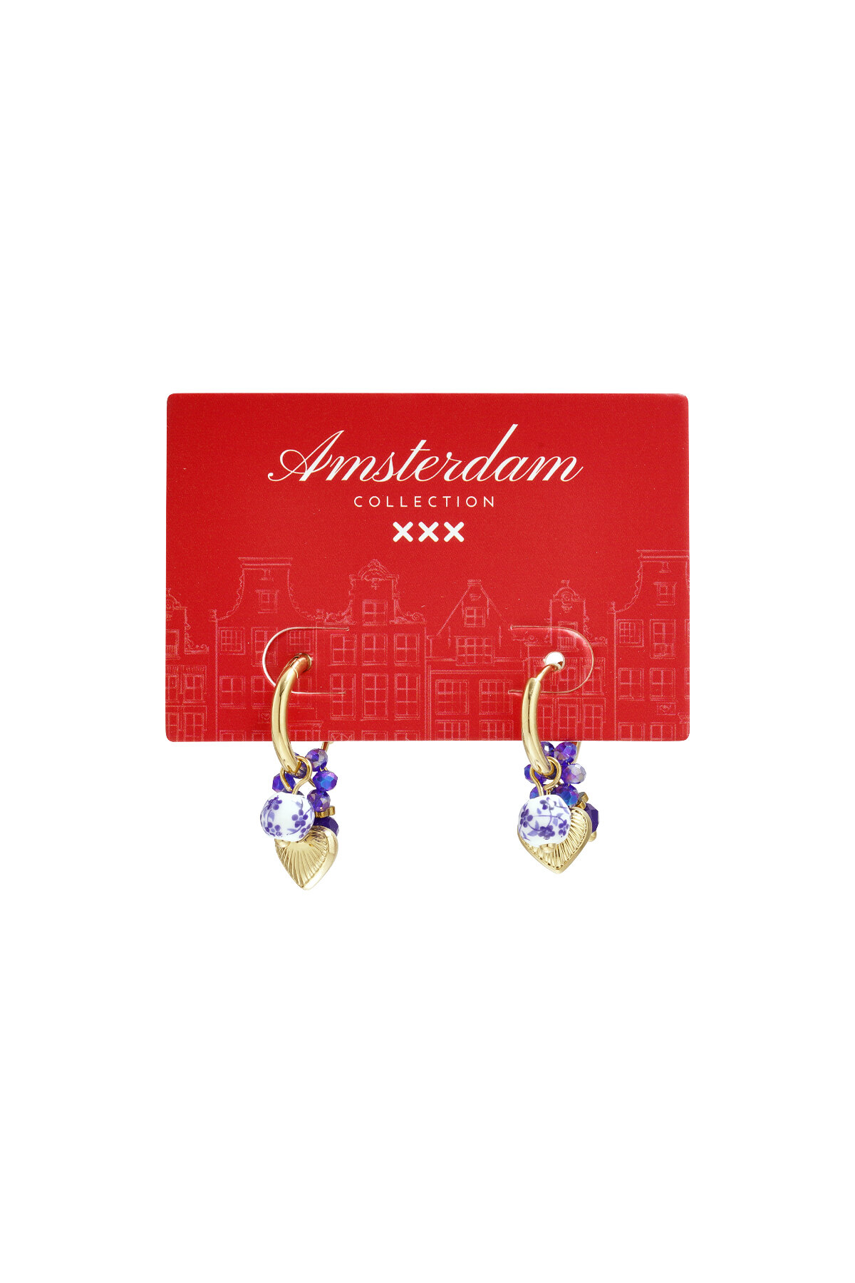 Stainless Steel Drop Earrings Heart Daily Daily Simple Series Women's jewelry Picture5