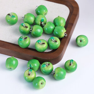 1 Piece Cute Fruit Resin Women's Pendants h5