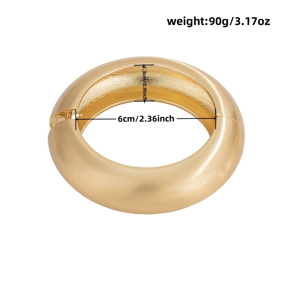 Solid Color Alloy Women's Bangles Picture3