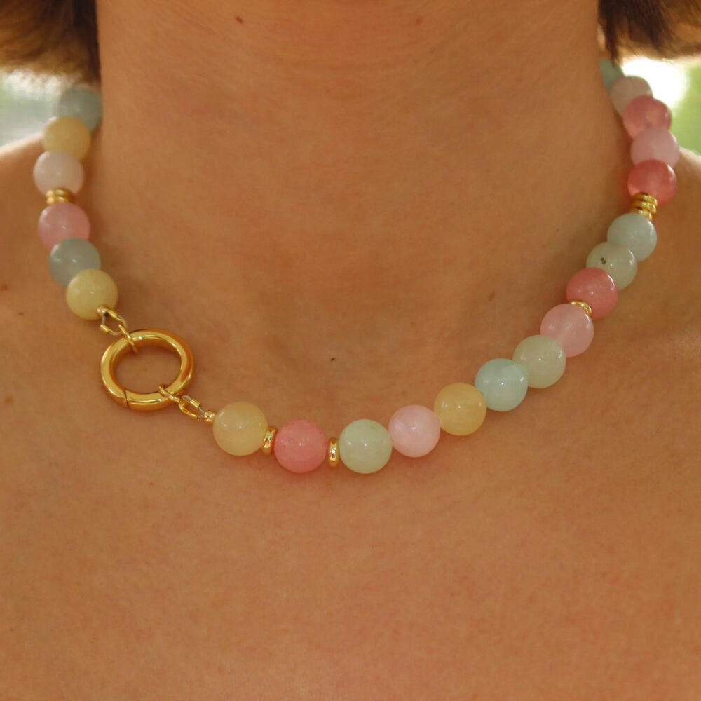 Simple Series Sweet Glaze Beads Women's Beaded Necklaces Picture3
