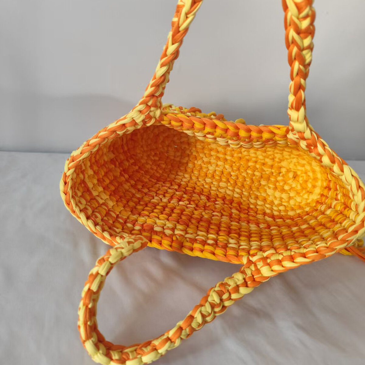 Vacation Style Woven Mixed Color Women's Tote Bag h5Picture3