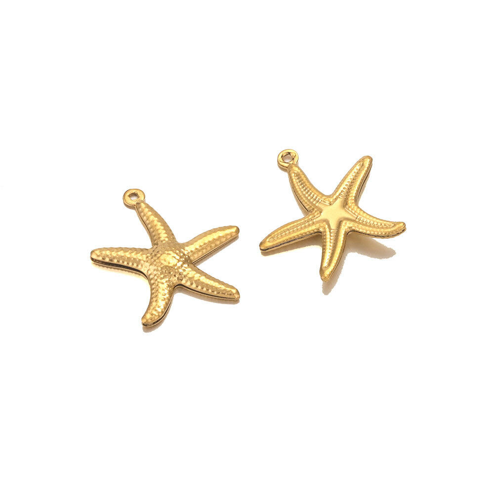 1 pair simple series casual turtle gold plated women pendants h5