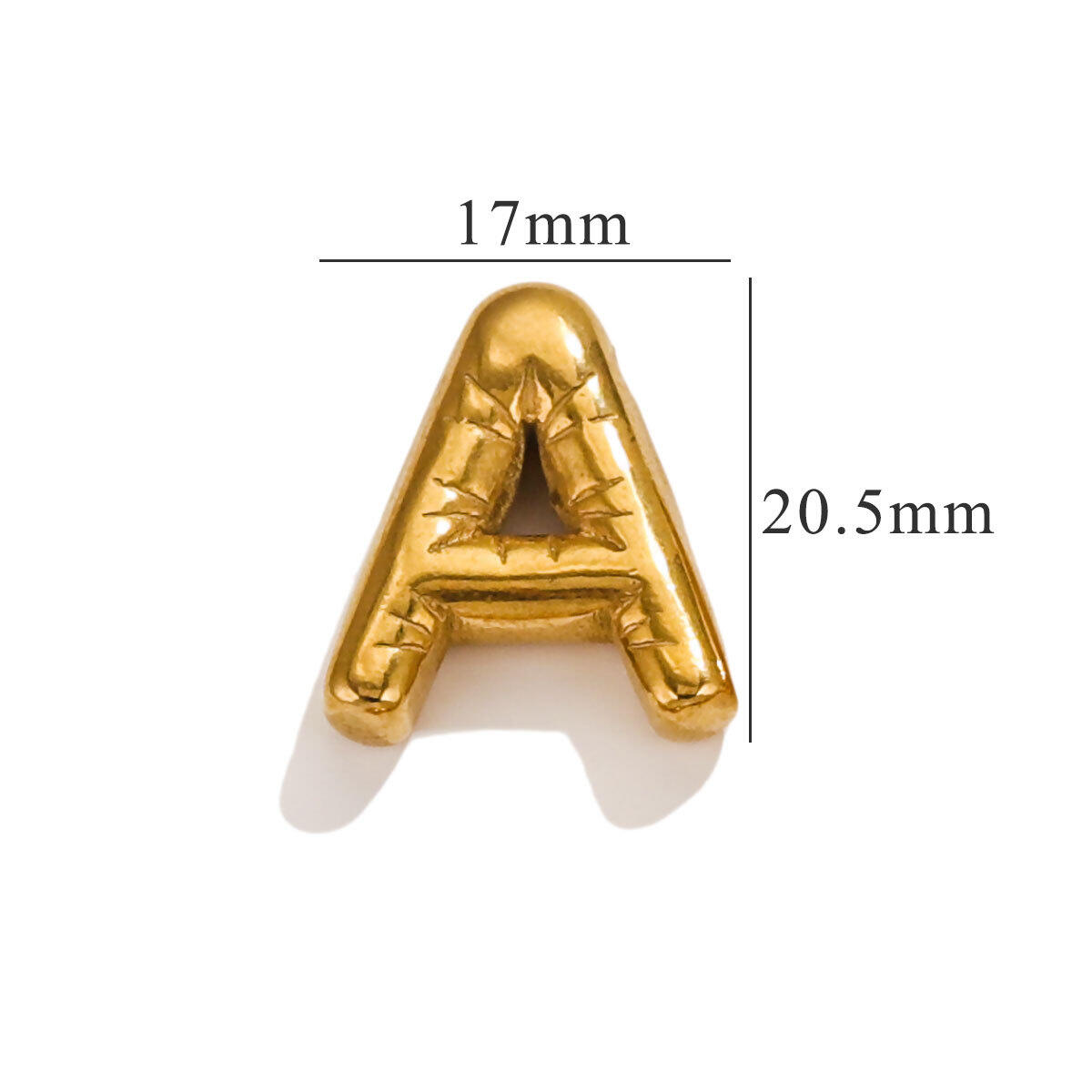 1 pair simple series simple letter  gold plated women pendants h5 Picture2