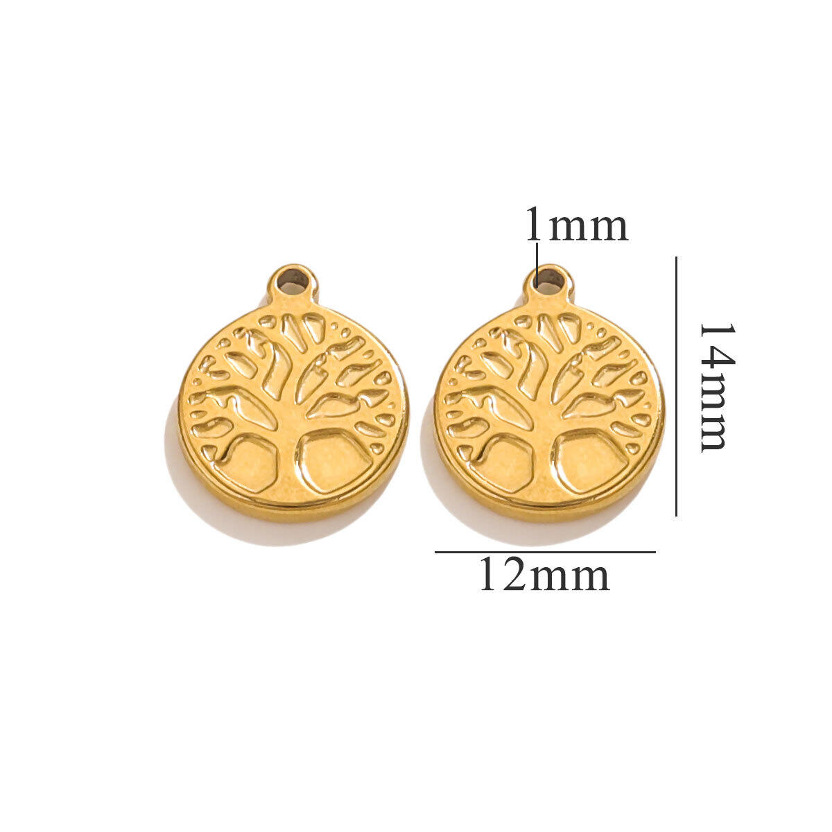 Albero della vita - Oro【1,6 g】 Immagine4