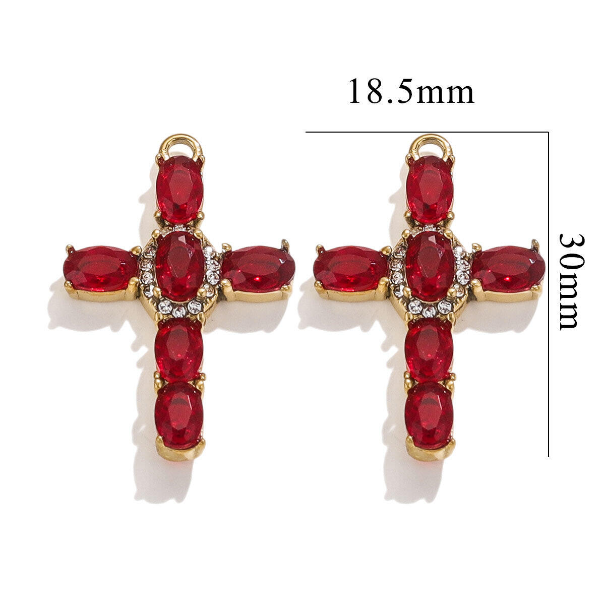 1750 şarap kırmızısı 18,5 mm × 30 mm Resim3