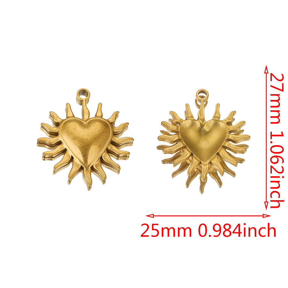 Small Peach Heart Gold-Gă3.61Gă Picture14