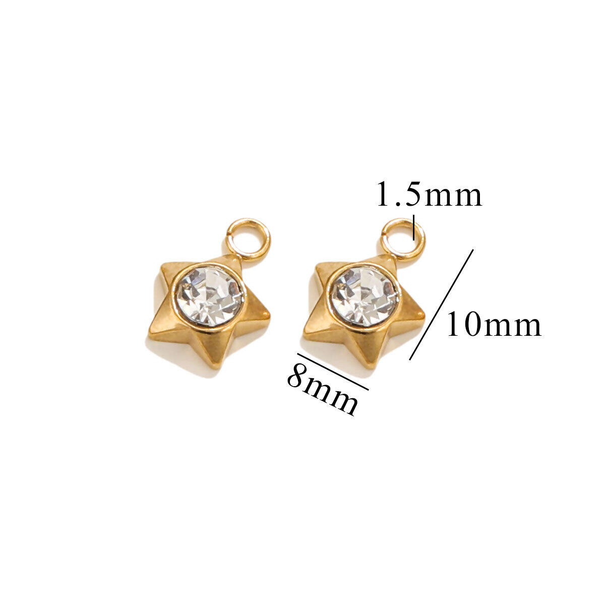 Gold-Five-Pointed Star Picture6