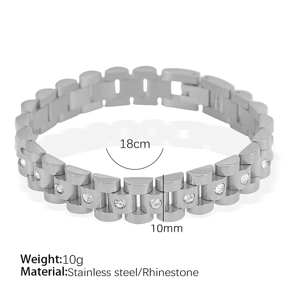 Sl39 Silver 18Cm Bracelet Picture2