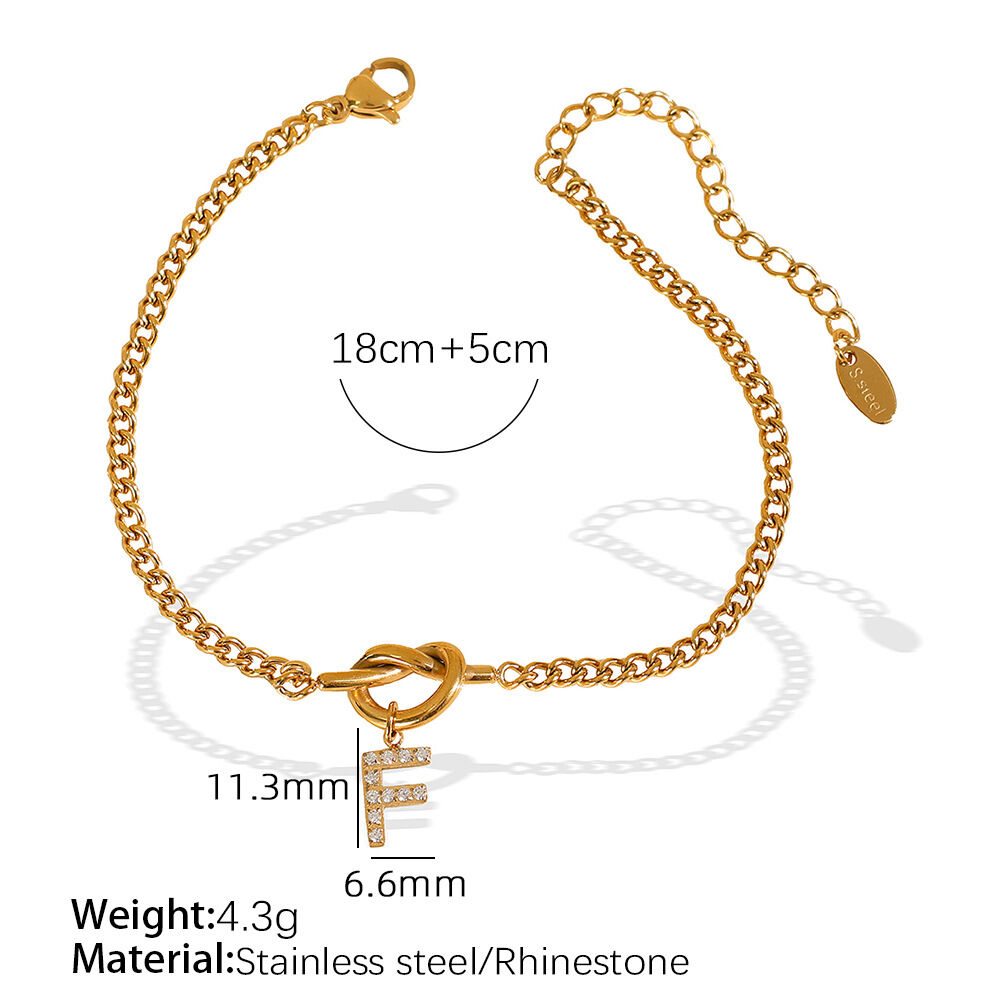 Sl100 White Diamond F Gold Bracelet Picture6