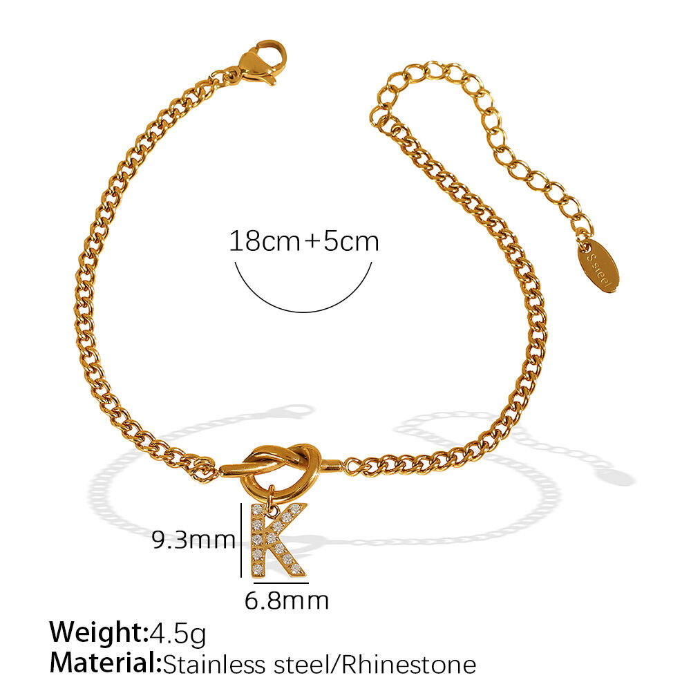 Sl100 White Diamond K Gold Bracelet Picture11