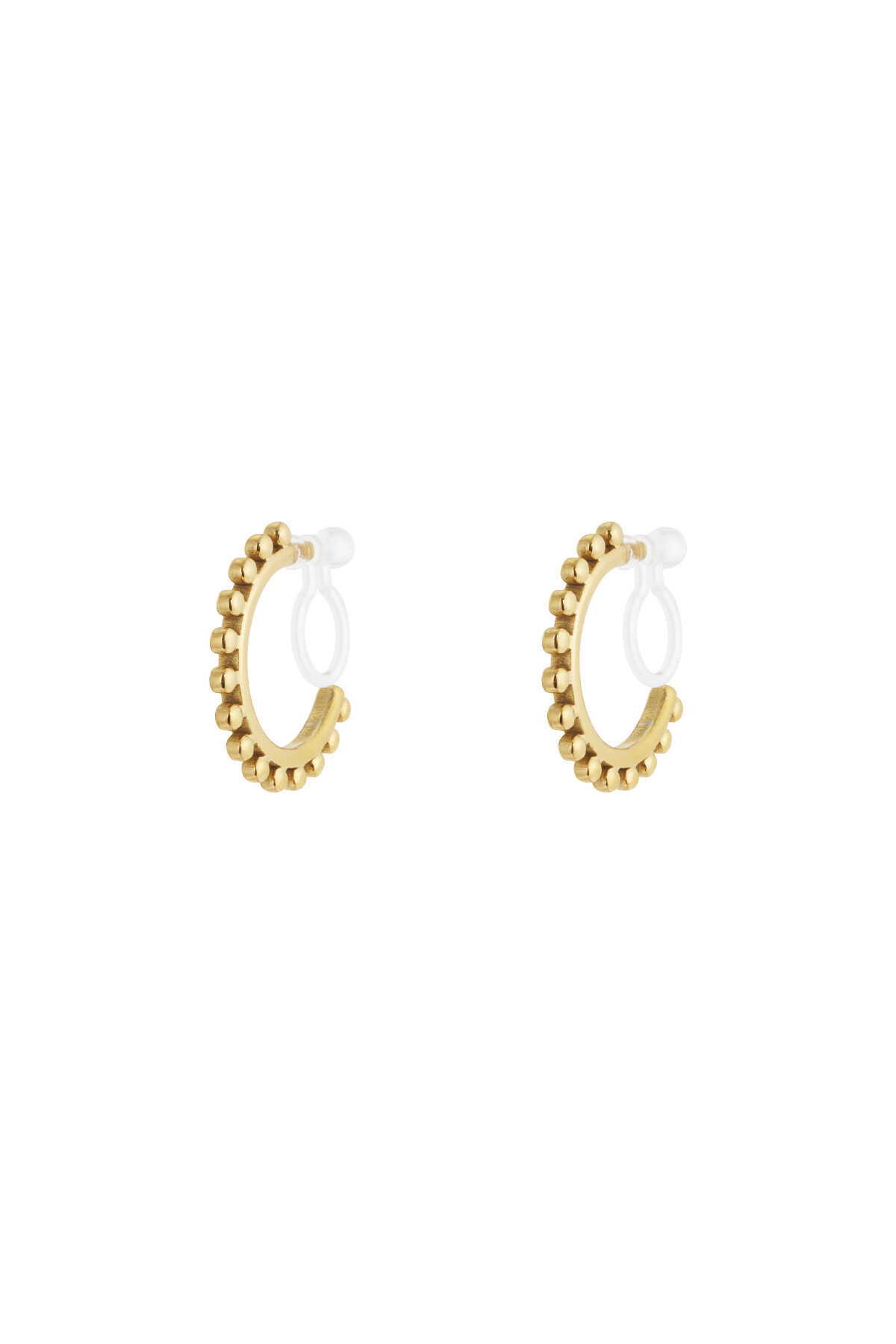 Bold Ring Clip Earrings 2