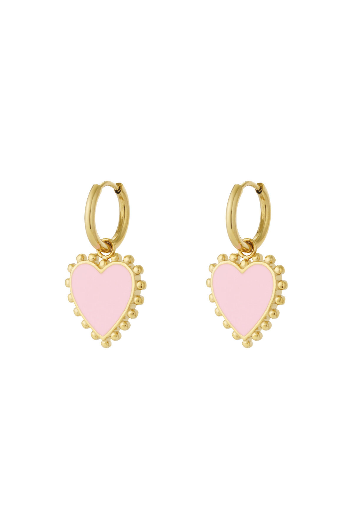 Funky Heart Earrings 