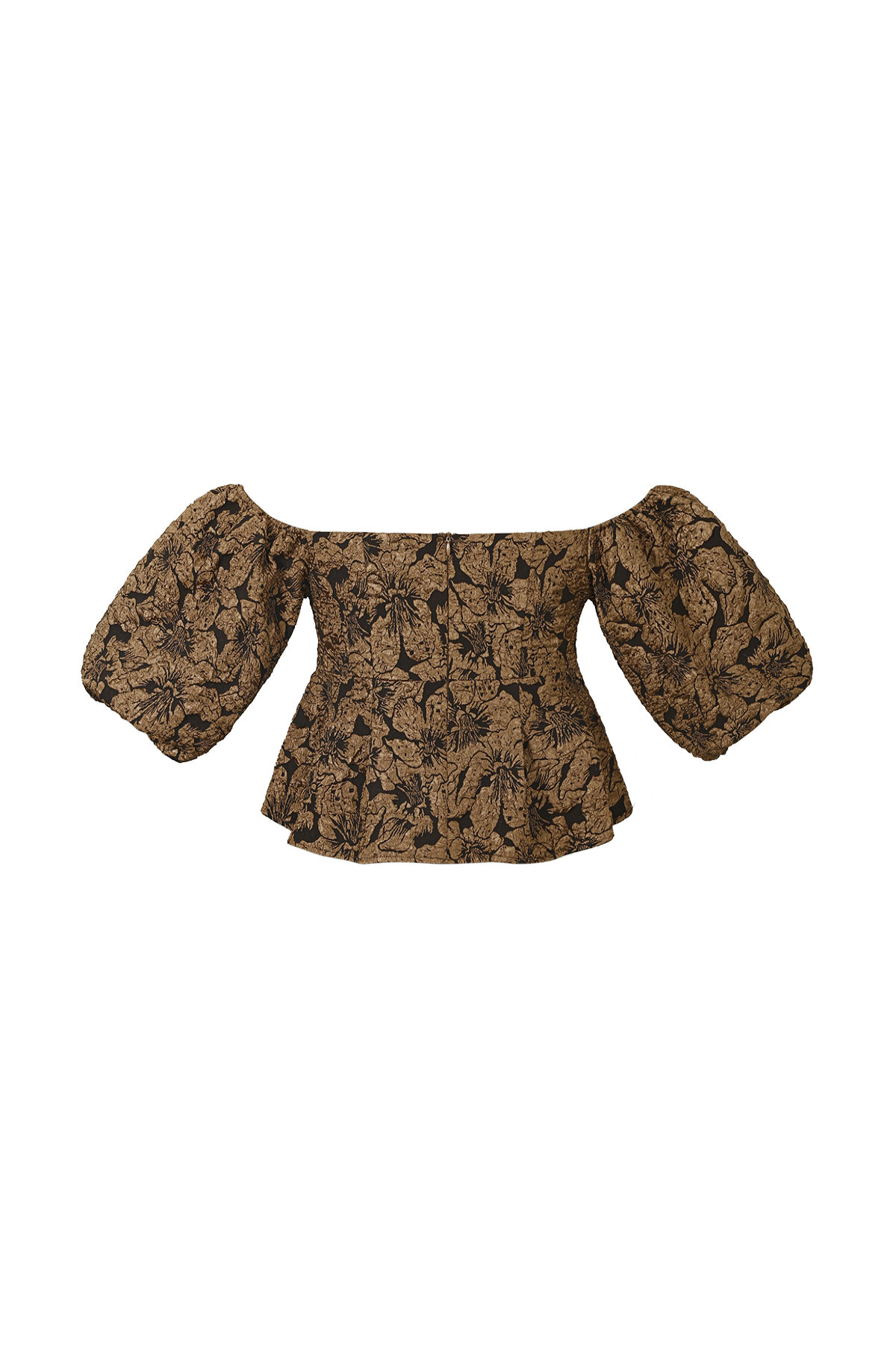 textured puff sleeve top h5 Picture3