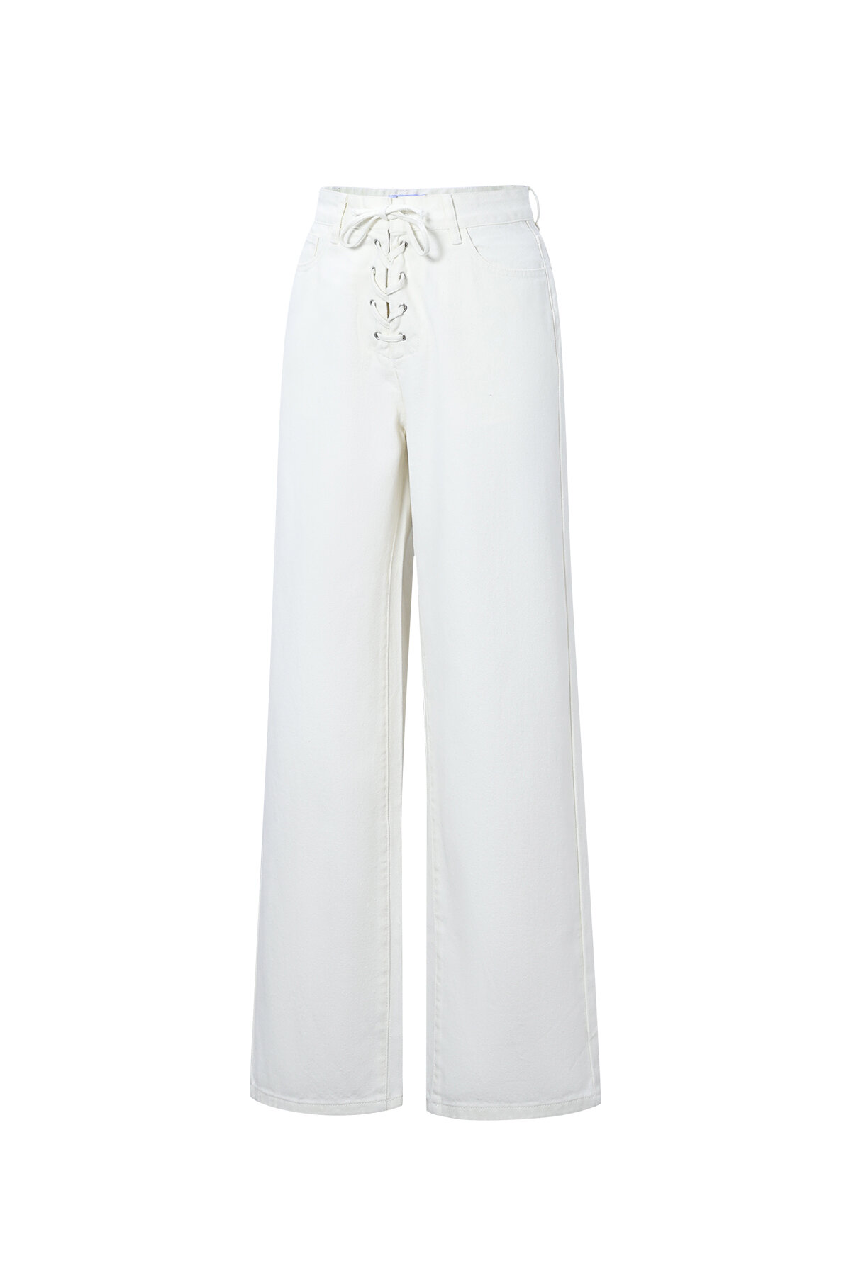 Lace Up Denim Jeans h5Picture2