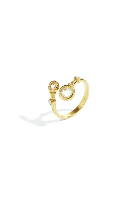 Stainless Steel Minimalist Rings circle Casual Daily Simple Series Women's jewelry 2