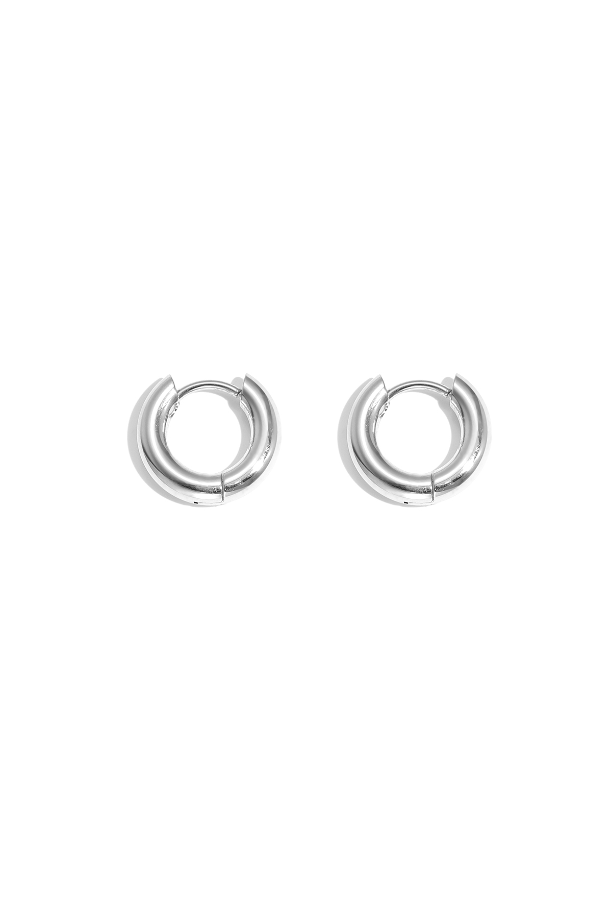 Basic Creolen Oorbellen - Mini Stainless Steel, foto 4 van 4