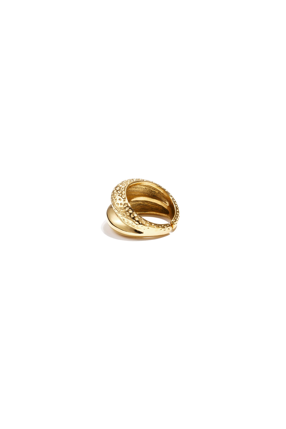 Double ring with structure h5 Picture2