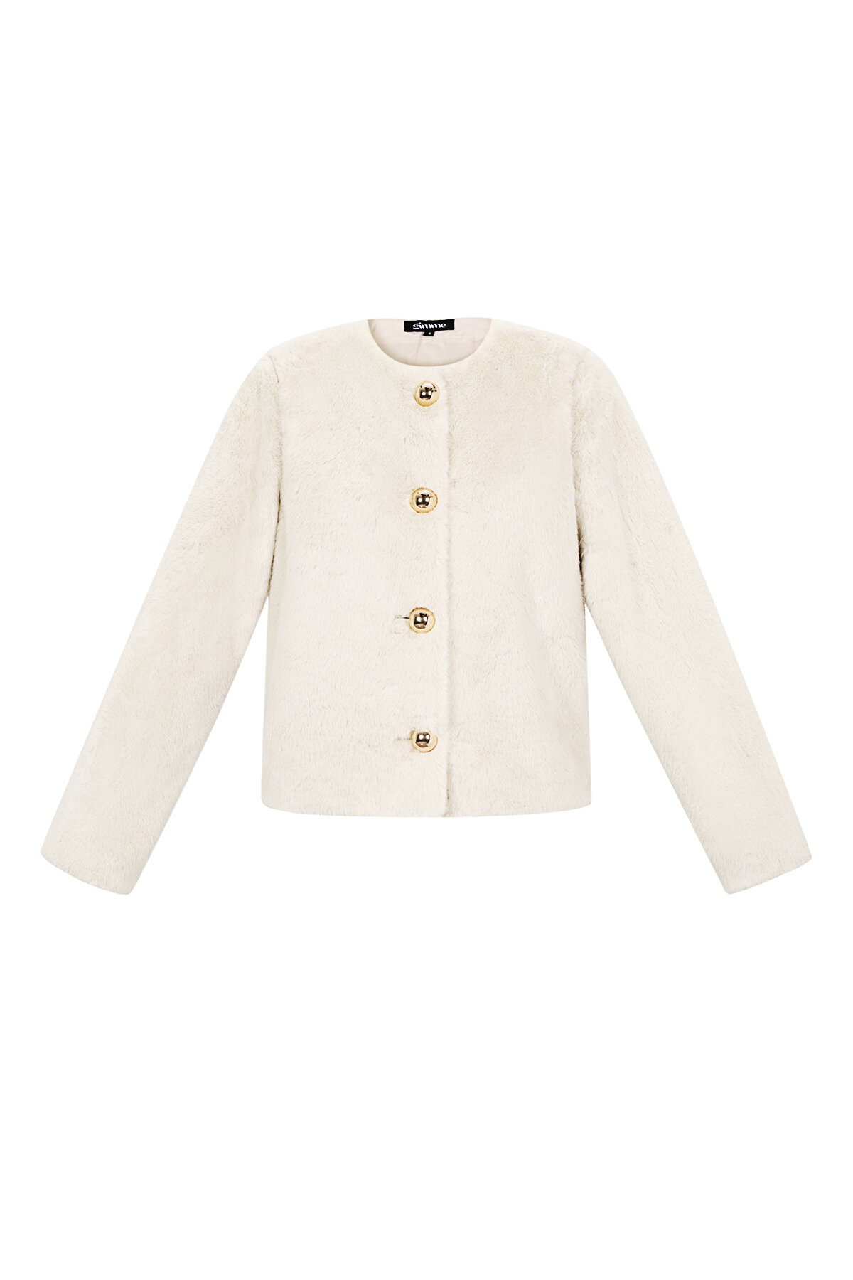 Woven Polyester Fiber Women's Jacket Elegant Solid Color Fall/Winter 2