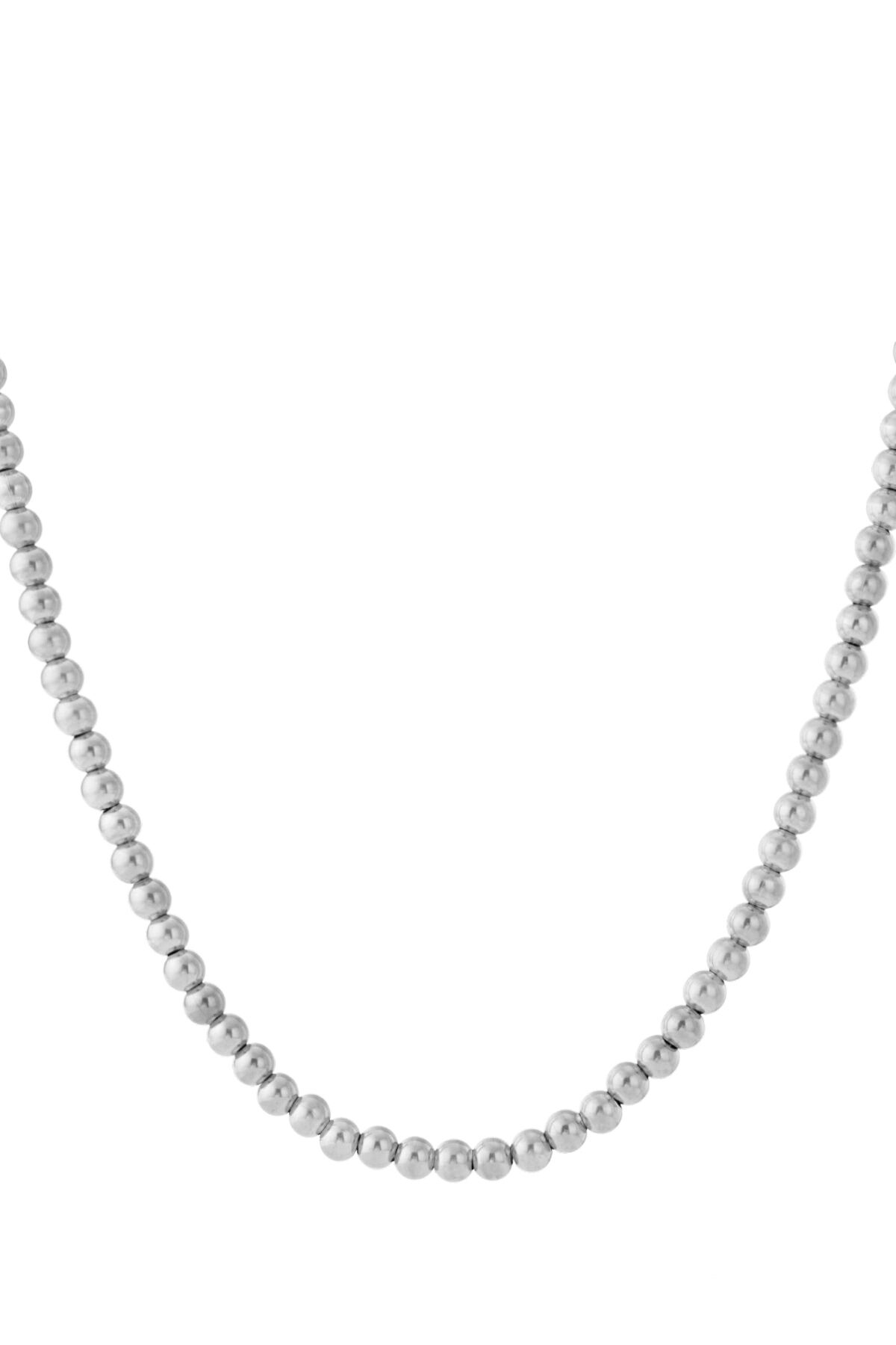 Hollow bead necklace-8mm Picture3