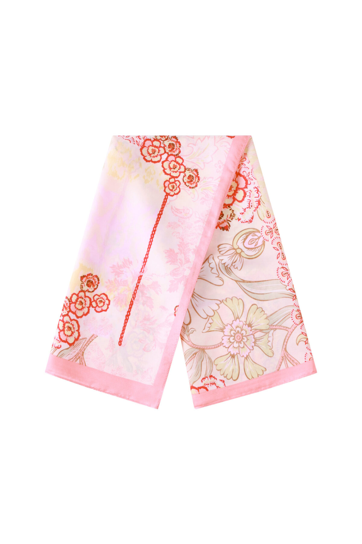 Summer scarves Flower Daily Polyester Daily Accessories 2