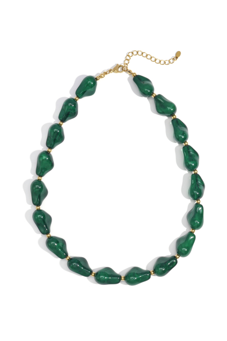 Acryl Perlen Halsketten Perlen Casual Täglich Einfache Serie frauen schmuck