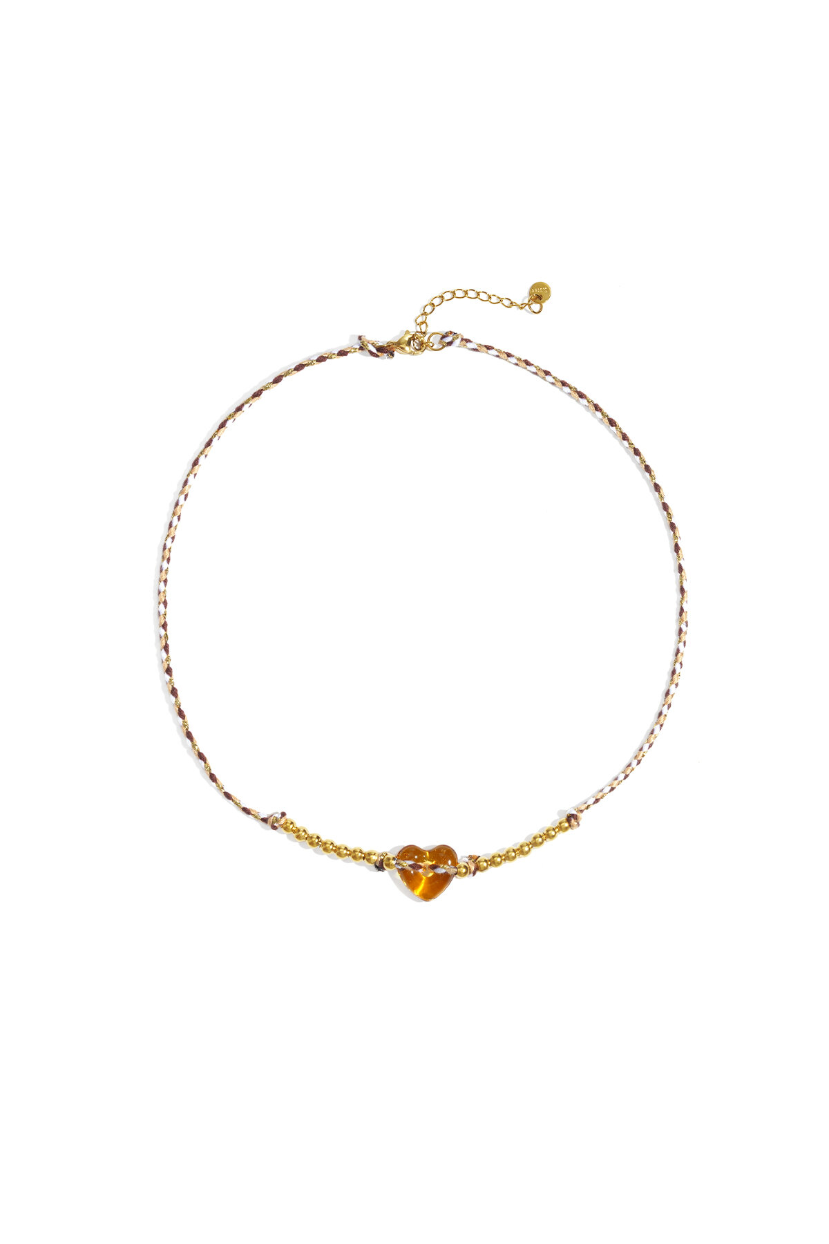 Polyester Perlen Halsketten Herz Casual Täglich Einfache Serie frauen schmuck 2