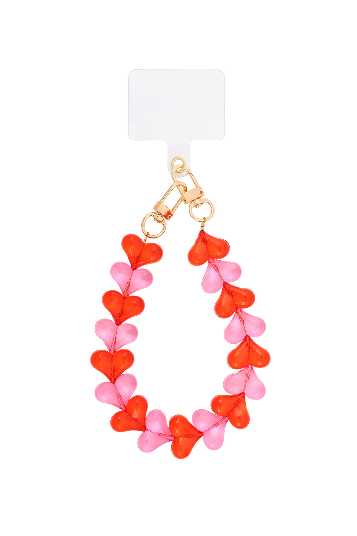Heart row Phone Cord 2