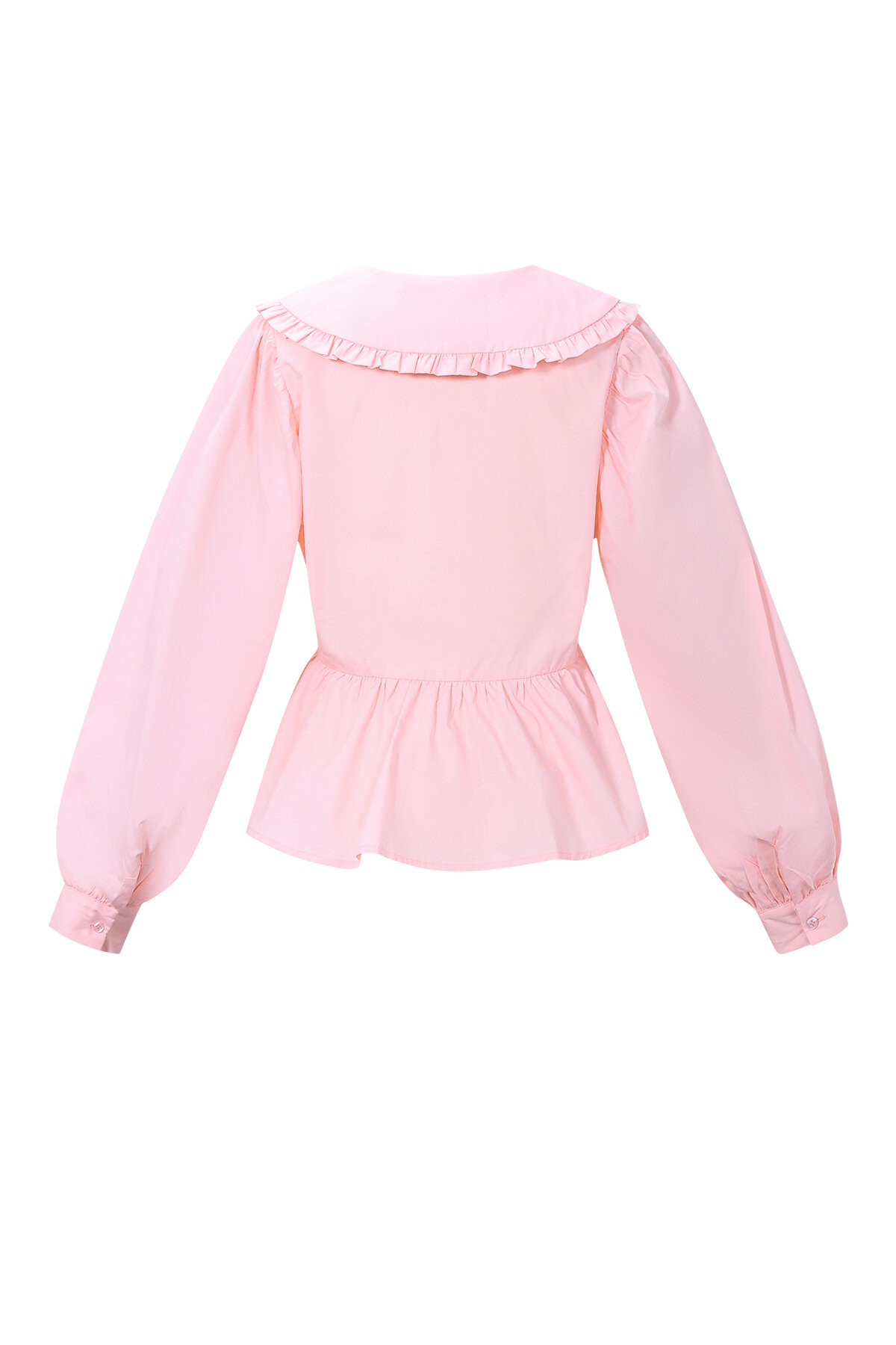 Cotton Blouses & Shirts Solid color Casual Spring/Summer Clothes h5Picture3