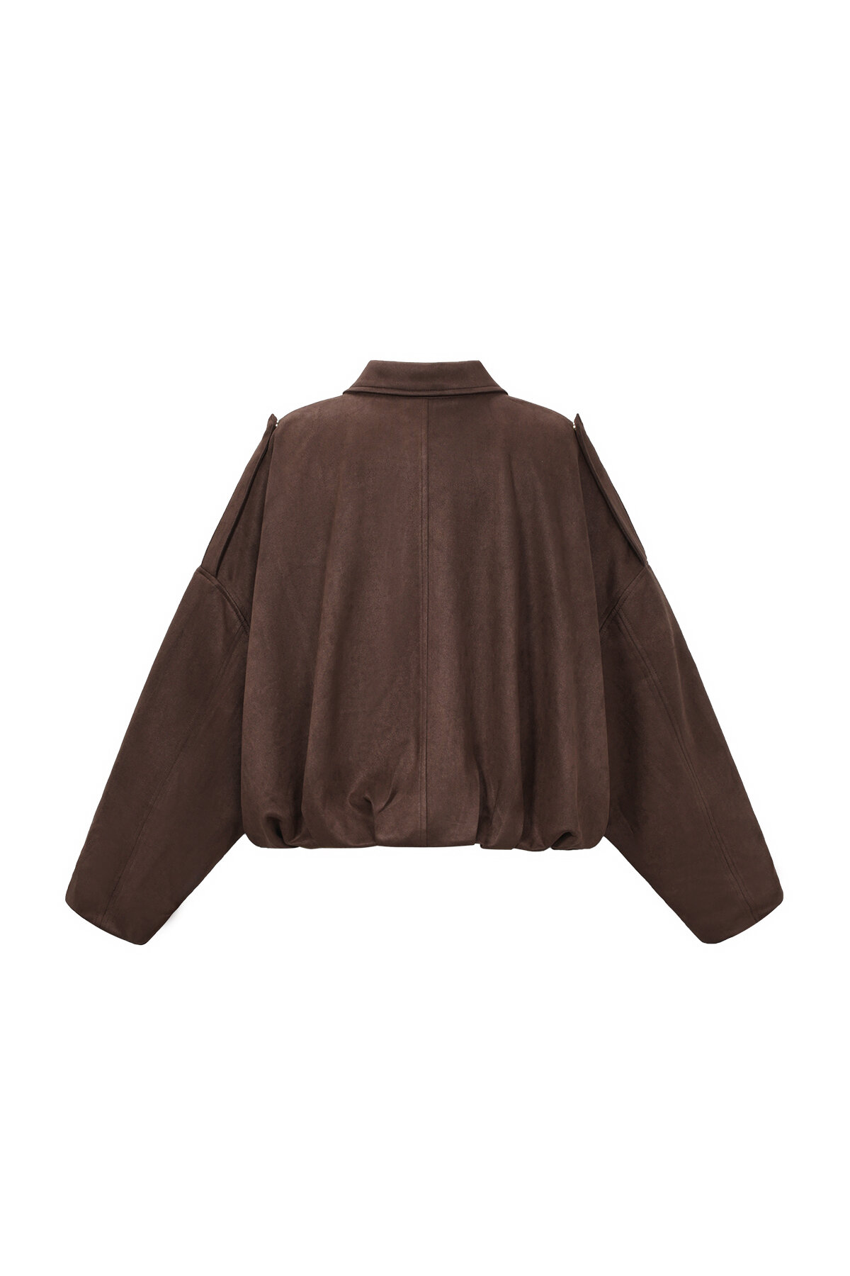 Gewebte Polyesterfaser Damenjacke Casual Herbst/Winter Bild3