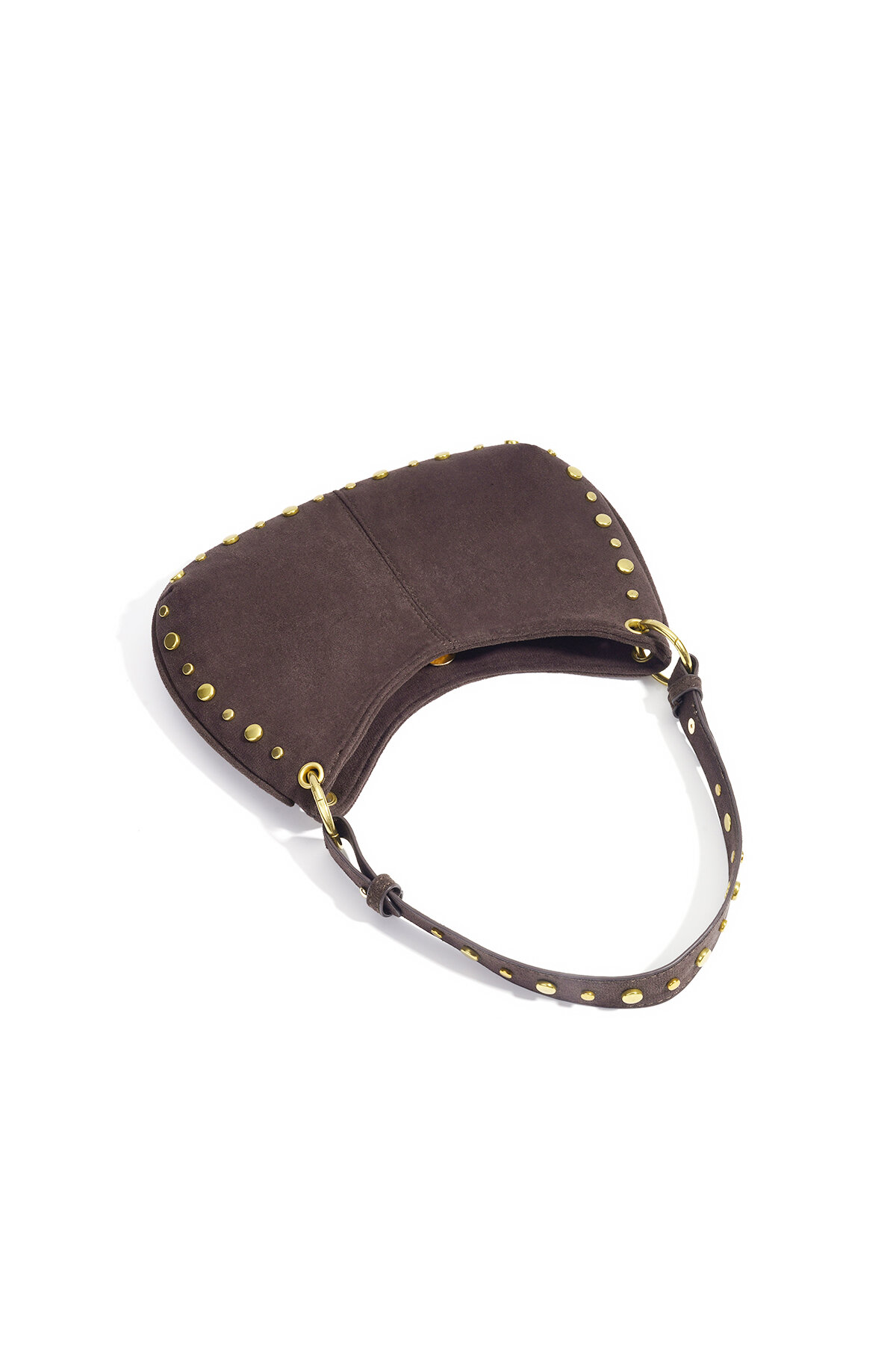 Shoulder Bags Rivet Casual Suede Daily Accessories h5 Picture5