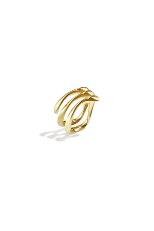 3-layer ring with wavy effect h5