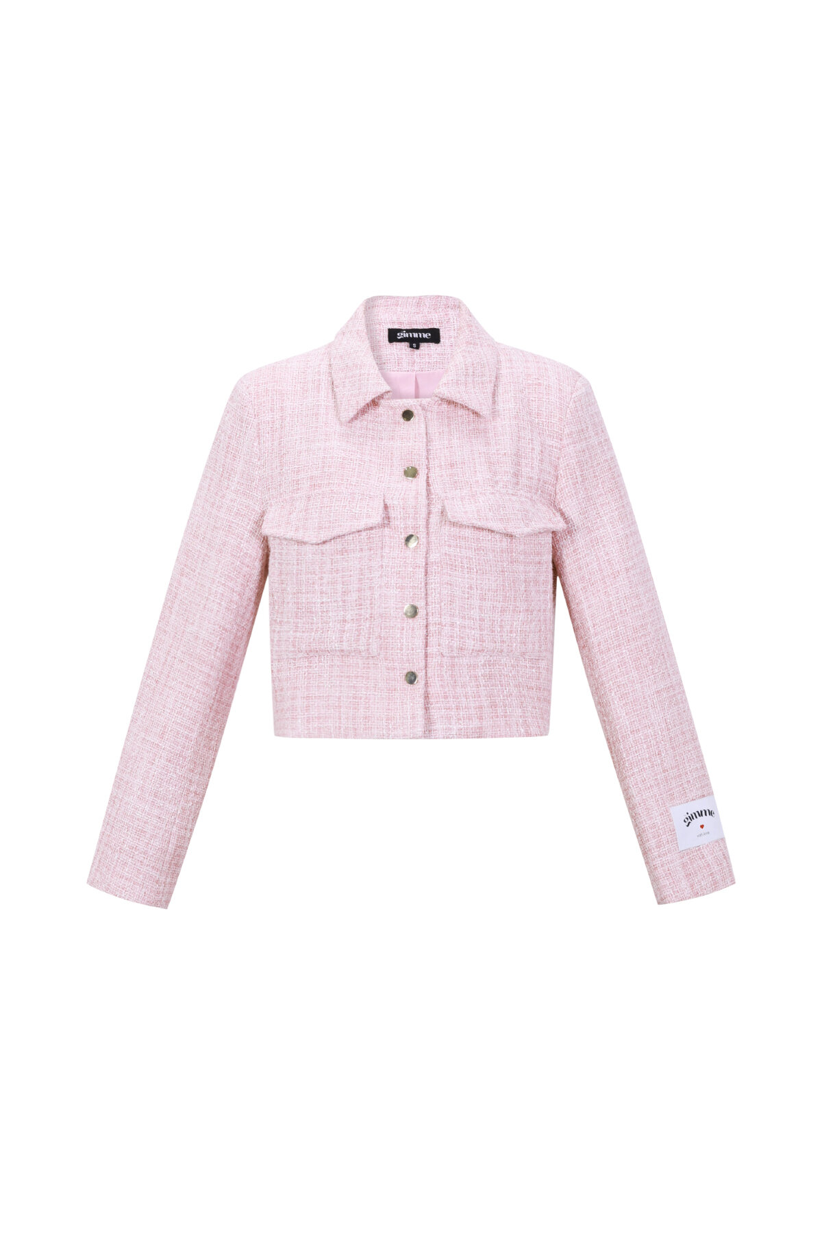 Woven Polyester Fiber Women's Jacket Elegant Checkered Statement 2