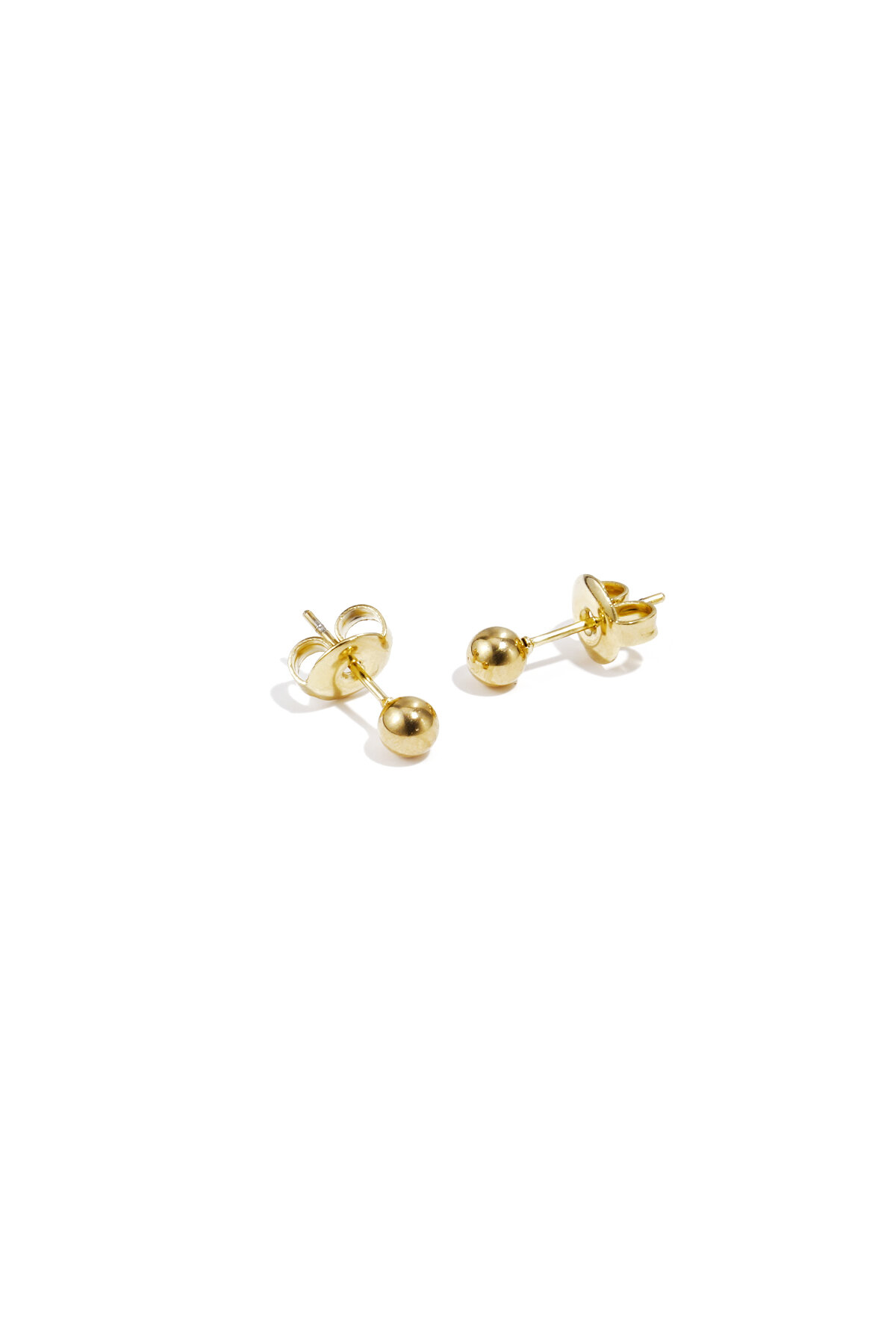 Small Dot Stainless Steel Earrings 